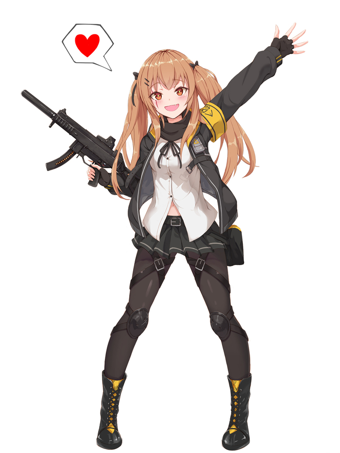 UMP9 - Anime Art, Girls Frontline, Ump9