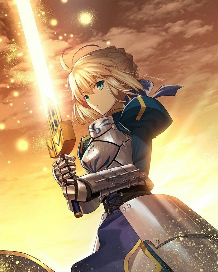  , , Anime Art, Artoria Pendragon lancer, Saber, Jeanne Darc, Jeanne Alter, Saber Alter