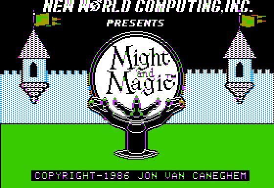 Might and Magic: Book One - Secret of the Inner Sanctum. 1. 1986, , Might and magic, New World Computing, Apple II, RPG,  , 