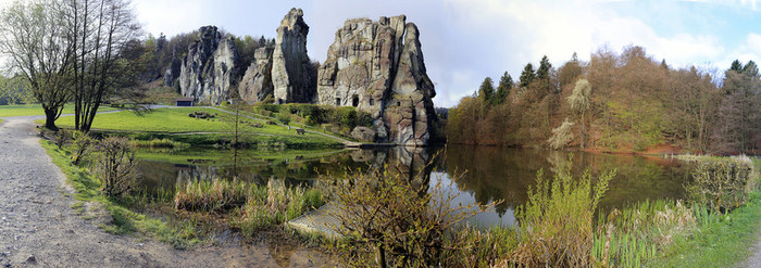 Germany has its own Stonehenge. Here, the Celts or the ancient Germans could gather for religious ceremonies. The age of these impressions - Germany, Longpost, , The photo