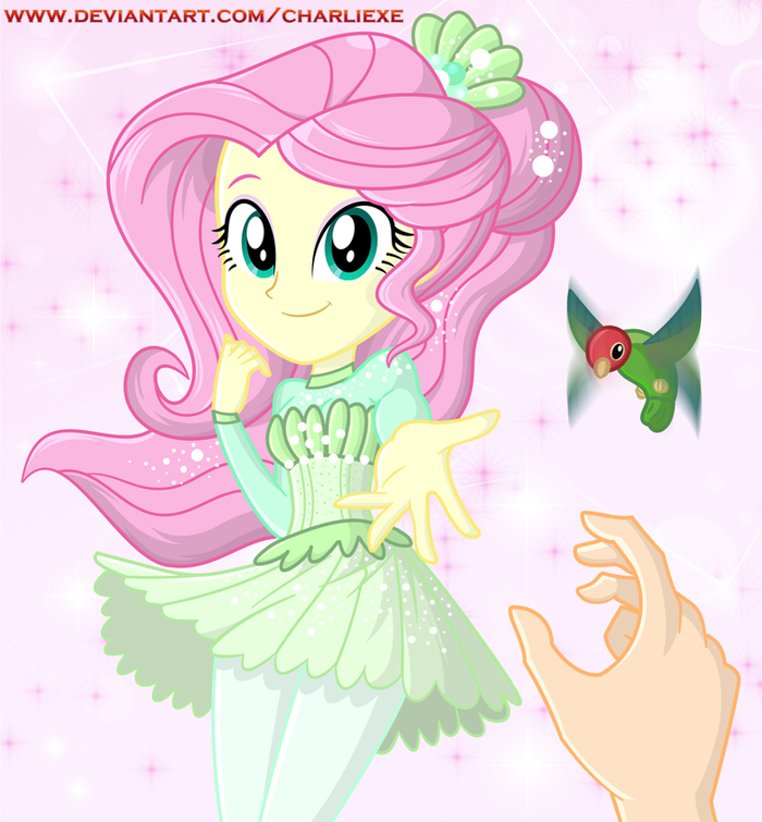 So Much More To Me - My little pony, Equestria girls, Fluttershy, Charliexe