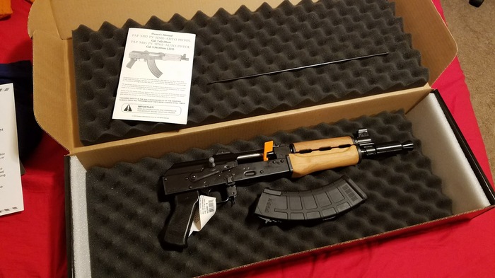 One from my home arsenal (Zastava PAP M92 PV 7.62x39) - My, Weapon, Kalashnikov, 762х39mm, Pistols, Longpost