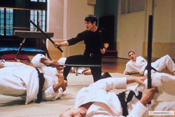 Compilation of fight scenes in dojo - Karate, Bruce Lee, Jet Li, Dojo, Video, Longpost, Fight, My, Боевики, Kung Fu, The fight