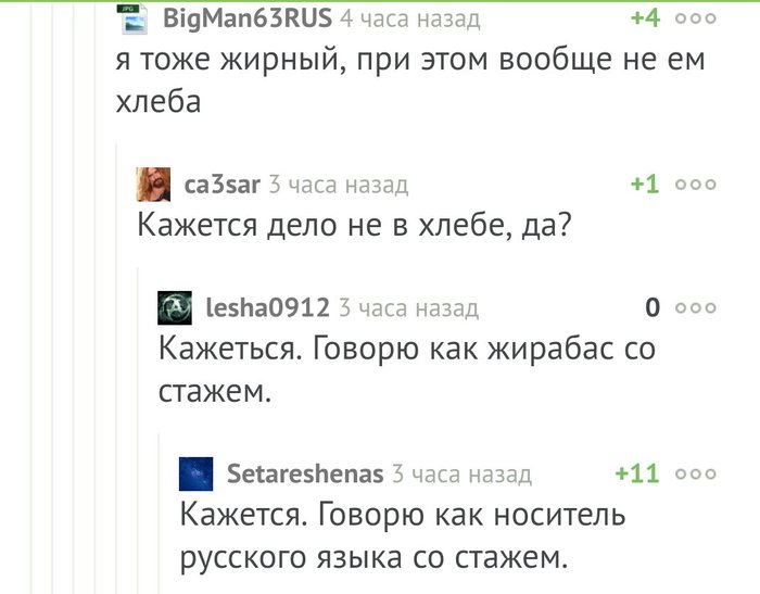 Жиробасы начинают и проигрывают - Комментарии, Скриншот, Тся и ться, Лишний вес, Жирные, Комментарии на Пикабу