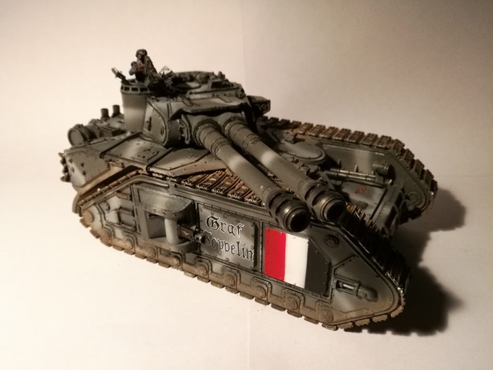 Macharius Vanquisher of krieg armored regiment - Моё, Warhammer 40k, Wh miniatures, Imperium, Astra Militarum, Death Korps of Krieg, Хобби, Длиннопост