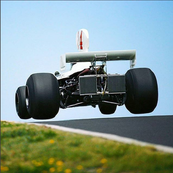 Here is the flight! - Formula 1, James Hunt, , 1975, Nurburgring