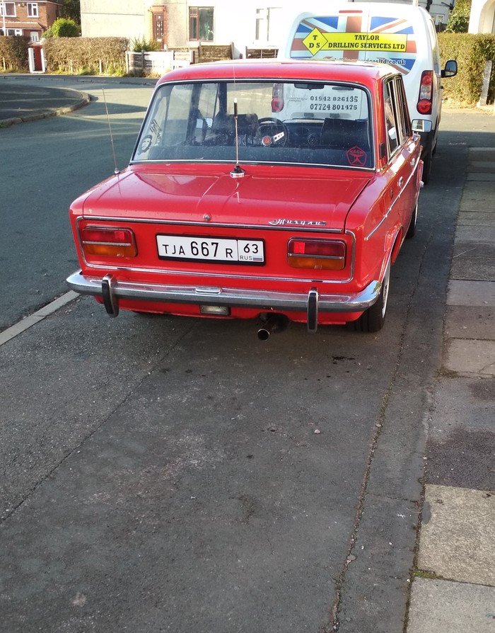 Британские автомобильные номера