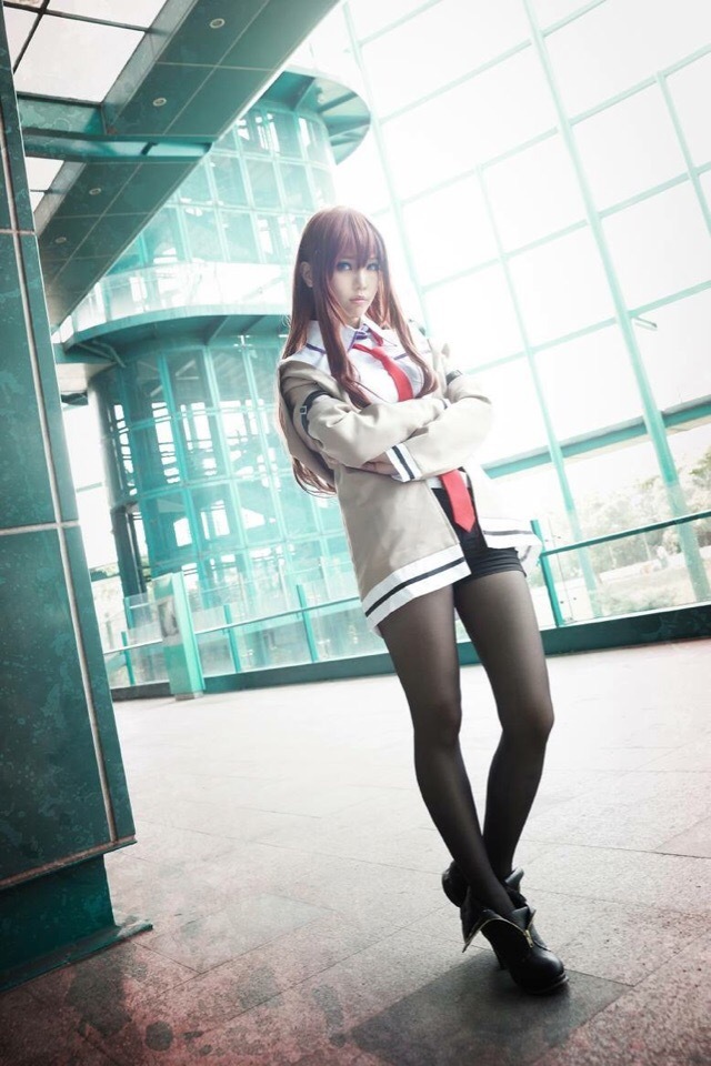 Cosplay on Makise Kurisu from Steins;Gate - Cosplay, Anime, Steins gate, Kurisu makise, Longpost