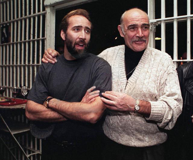Photos from the filming of The Rock 1996 - Nicolas Cage, Sean Connery, Michael Bay, The photo, Movies, Interesting, Longpost