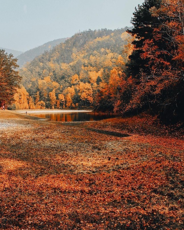 Beautiful autumn on Baikal - Baikal, Autumn, beauty of nature, Travel across Russia, Longpost, The photo