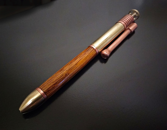 homemade pen - My, Pen, Steampunk, Needlework without process, Turning machine, Video, Longpost