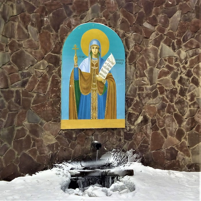 Holy Spring of Paraskeva Pyatnitsa - My, Krasnoyarsk, , Yenisei, Kacha, , Pokrovka, Town, Longpost