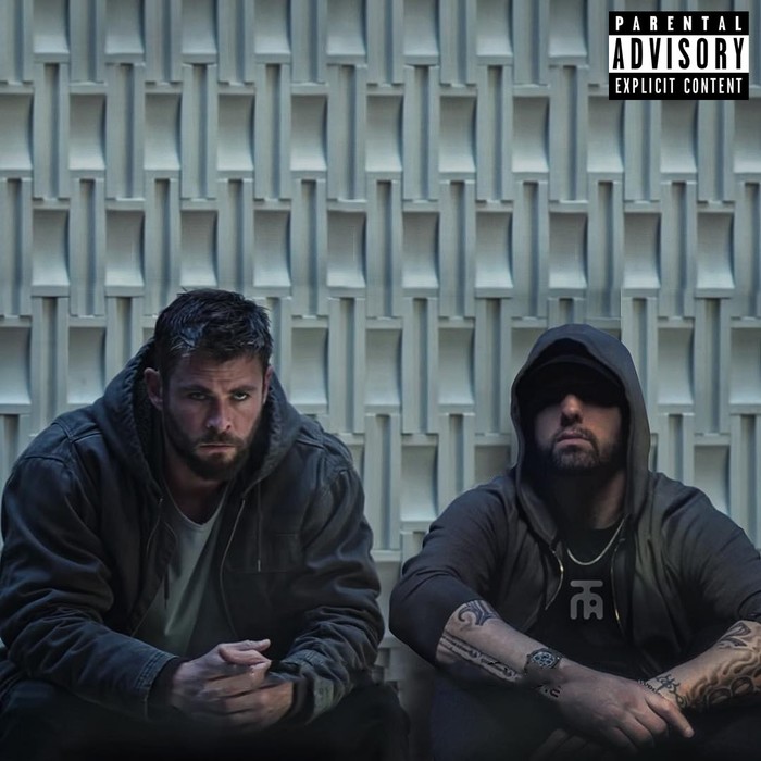 Thor and Eminem look like they're about to release the best rap album of the year. - Thor, Eminem, Album, Photoshop master