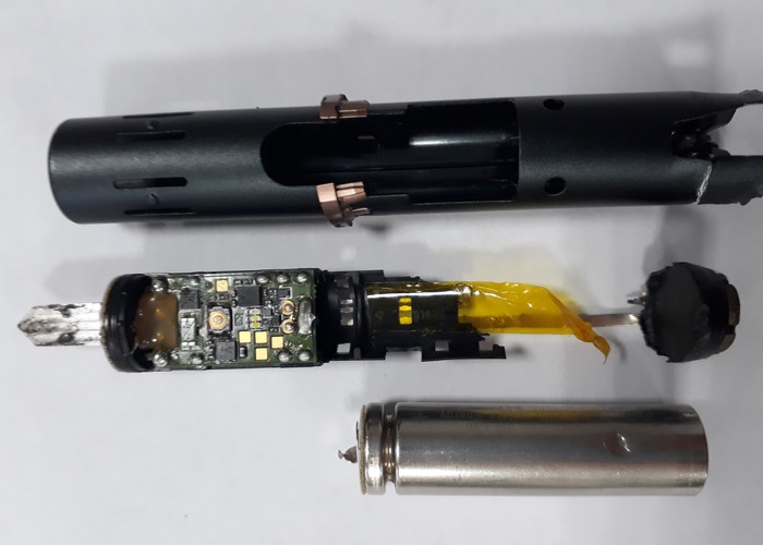 Electronic Cigarette. Entrails. - My, Engineer, Interesting, The photo, E-cigarettes