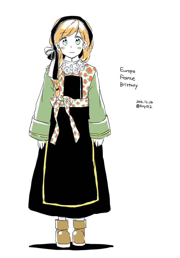 National costumes of the world - Anime art, Anime original, Anime, Any, Longpost