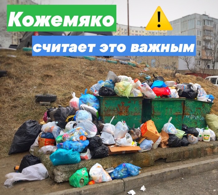 Kozhemyako considers it important - Politics, Elections, , Primorsky Krai, Garbage, We're against, , The governor, Longpost, Oleg Kozhemyako