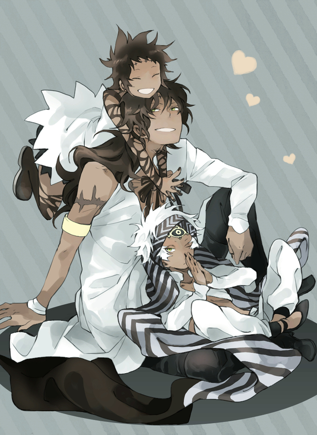 Noah Family - Аниме, Anime Art, D Gray-man, Tyki Mikk, Road kamelot, Wisely Kamelot, Dgray-Man