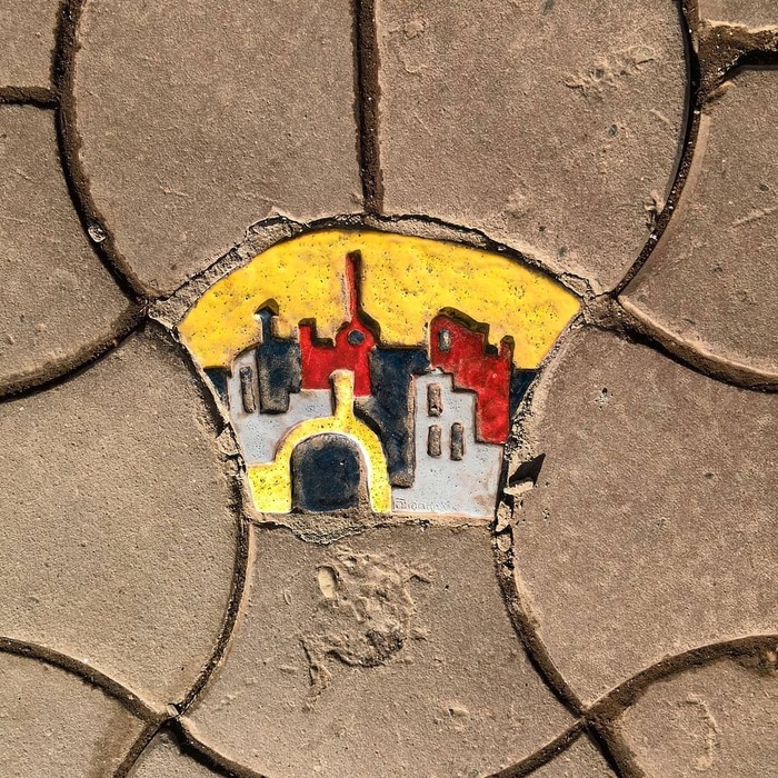 Ceramic Patches - Architecture, Ceramics, Tile, Town, Artist, Longpost