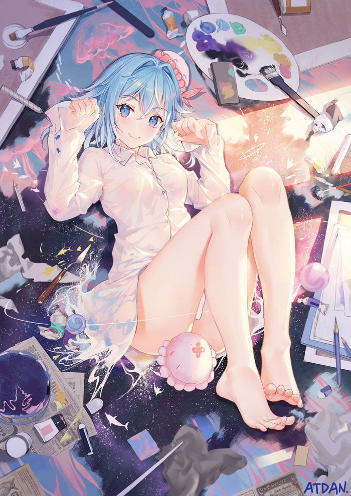 Young artist - Anime art, Anime, Art, Vocaloid, Haiyi, Atdan