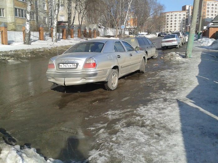 Rare Volga and in my city (Penza) - My, Volga, Auto, Gorky Automobile Plant, Rarity