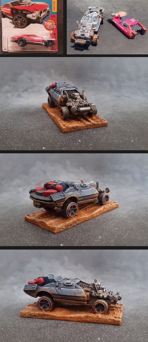 Pedal to the metal - Gaslands, , Car, Hot wheels, Matchbox, Conversion, Really long post, The photo, Longpost