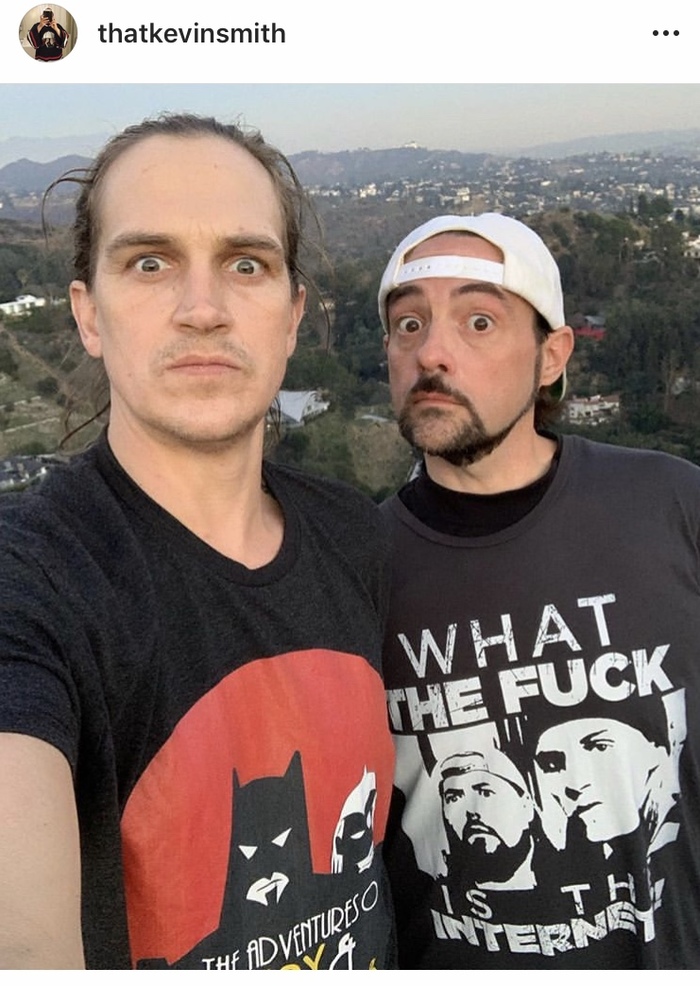 Jay and Silent Bob 25 years later. In 2019 and in 1994. - Clerks, Jason Mews, Kevin Smith, It Was-It Was, Celebrities, Jay and Silent Bob, Instagram, Longpost