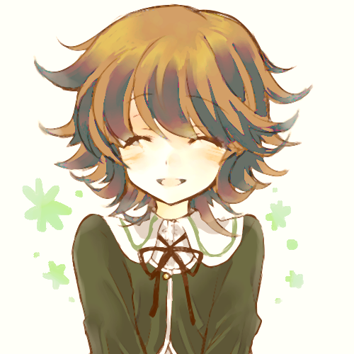 Chihiro Fujisaki - Its a trap!, Danganronpa, , GIF, Longpost, Anime, Anime art, A selection