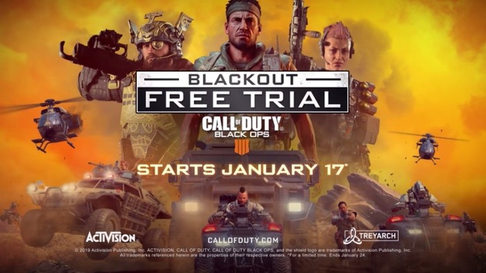 Call of Duty: Black Ops 4 | Blackout free trial | - Battle net, , Trial