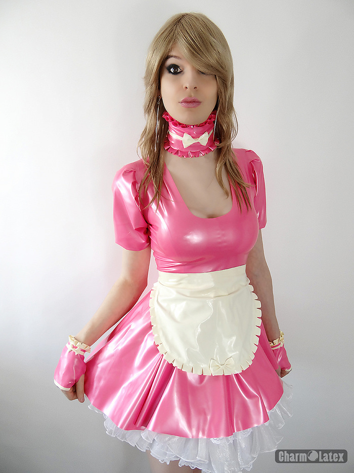Redhead maid cute sissy
