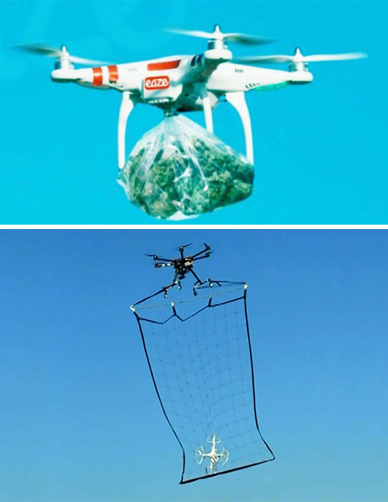 In Tokyo, local gangs have begun transporting drugs around the city using drones. - news, Drone, Cyberpunk, Drugs, Police, Japan
