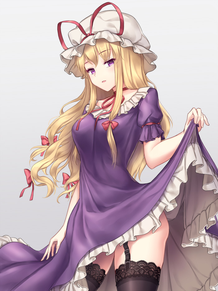 Yakumo Yukari Touhou, Yakumo Yukari, Anime Art, ,  , Minust