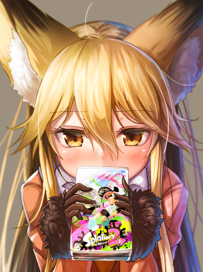 Art Play With Me? - Anime Art, Аниме, Kemono Friends, Ezo Red Fox