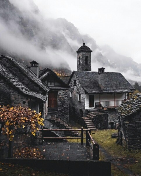 Ticino. Switzerland. - Alps, Village, Relaxation, Switzerland