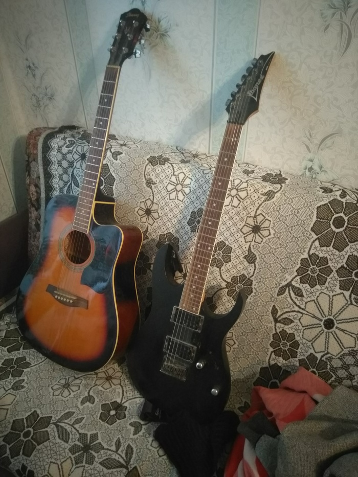 It's never too late to learn - My, Guitar, Just learning, Studies