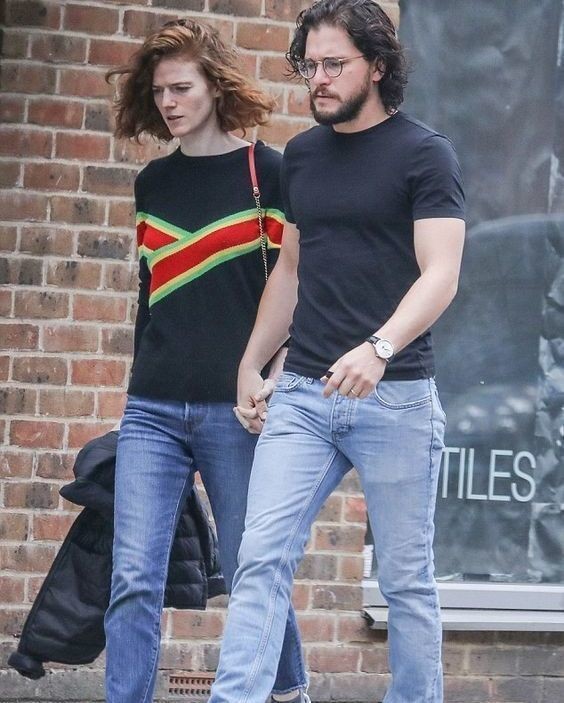 When he defeated the Night King - Rose Leslie, Kit Harington, 