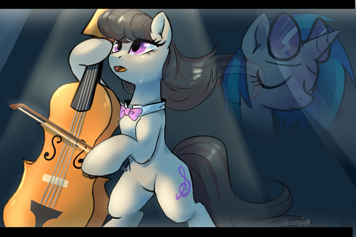 I'am Octavia - My Little Pony, PonyArt, Octavia Melody, Vinyl Scratch, Colorfulcolor233