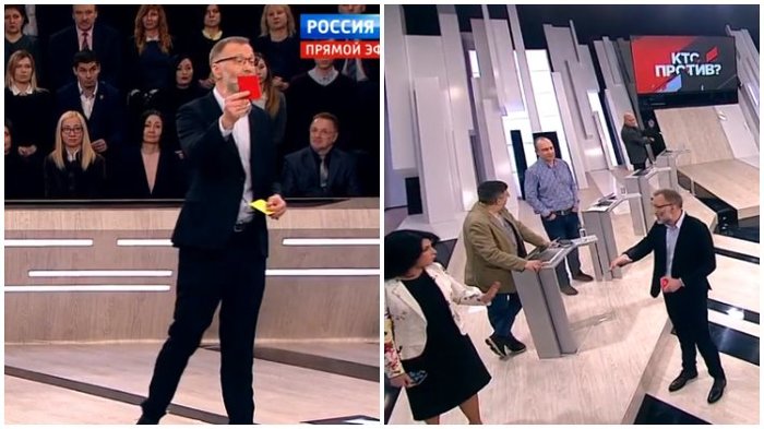 Don't tease the Russian bear - TV channel, Live, Journalists, Scandal