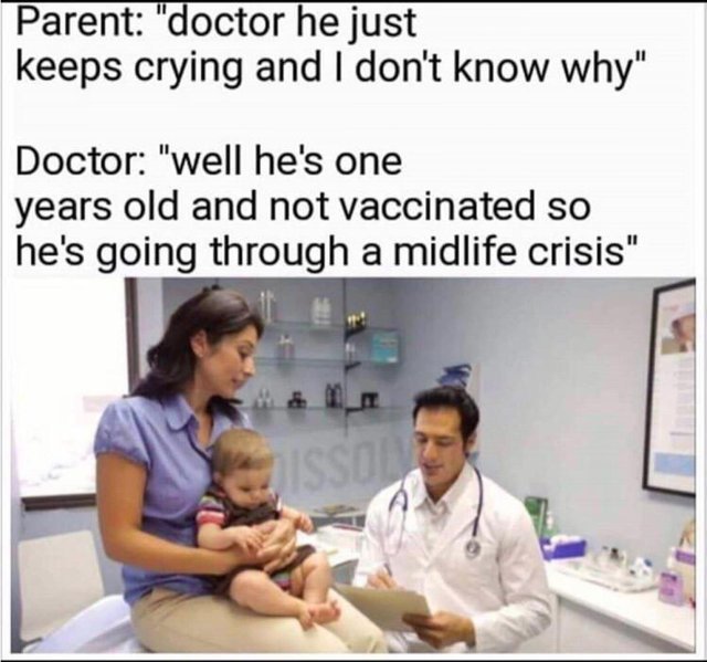 Evil trolling anti-vaxxers - Reddit, Anti-vaccines, Trolling, Black humor, Doctors, Graft, Picture with text, Vaccination