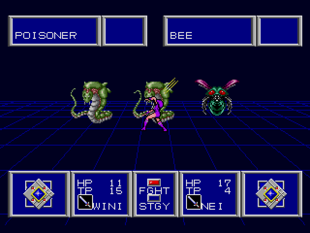 Phantasy Star II. Part 1. - My, 1989, Passing, Phantasy Star, Sega, JRPG, Retro Games, Games, Console games, GIF, Longpost