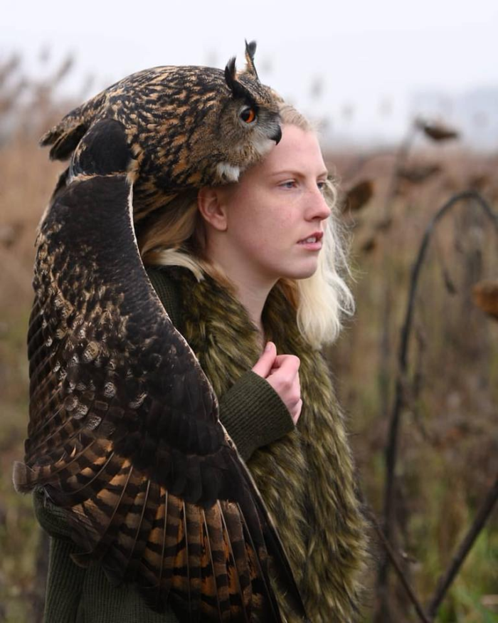 - See the gopher? - The photo, Owl, Huntress, Girls, Birds