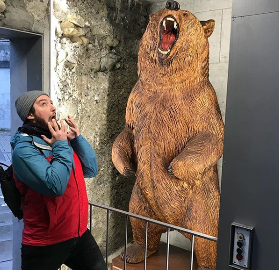 I have to go to work tomorrow - Berne, The Bears, Switzerland