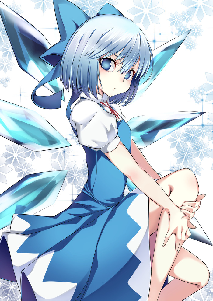 Cirno - Touhou, Anime Art, Аниме, Cirno, Paburisiyasu