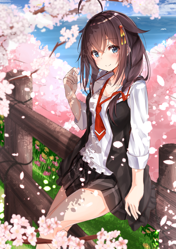 Избрaнные aрты - 3 - Аниме, Anime Art, Не аниме, Kantai Collection, Shigure