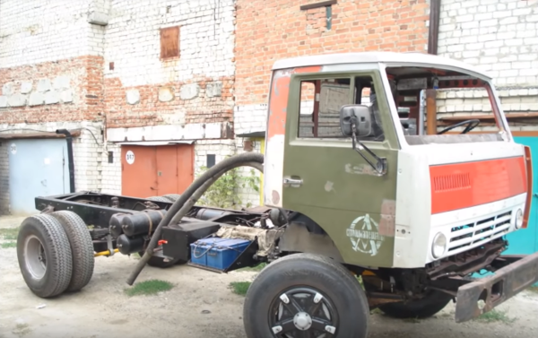 Реставрация КамАЗа грузовик