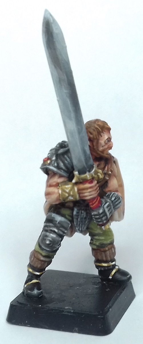 Berserker Eraton - My, Miniature, Fantasy, Characters (edit), Berserk, Ring of omnipotence, Modeling, Figurine, Longpost, Figurines