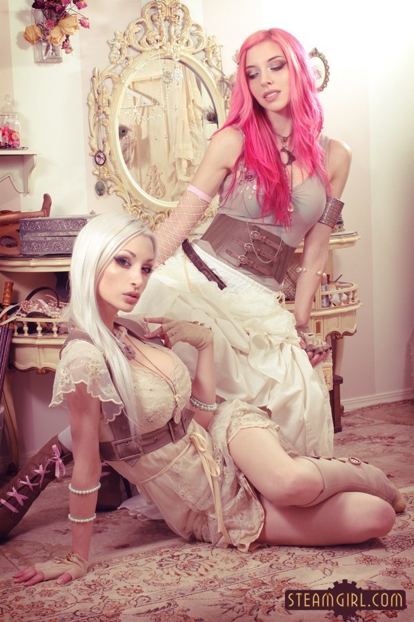 steam girl. Kato, Jennifer - Ivory And Fuchsia (Part I) - NSFW, Steamgirl, Kato, , PHOTOSESSION, Costume, Longpost