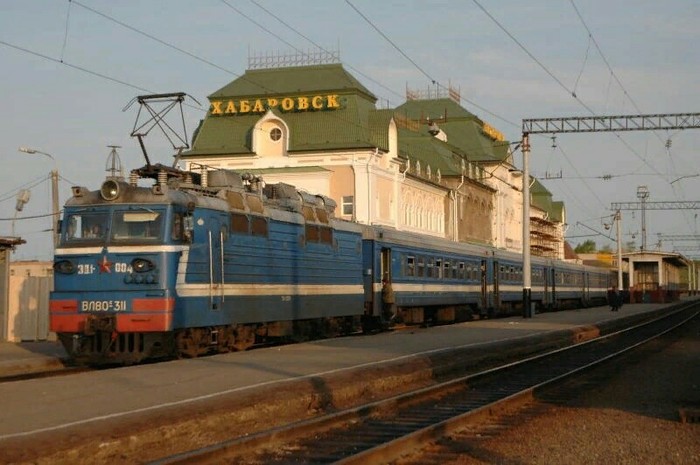 Электровоз с электричкой - Электричка, Железная Дорога, Вл80с, Вл80, Поезд