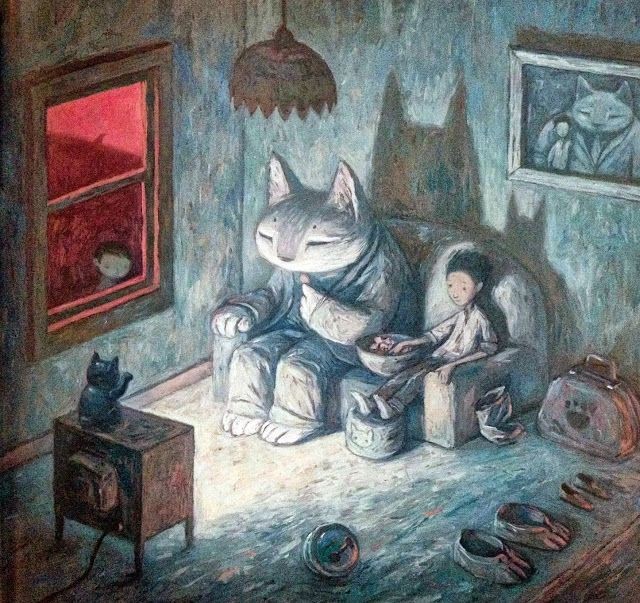 Художник Shaun Tan - Арт, Рисунок, Иллюстратор, Шон Тан, Длиннопост