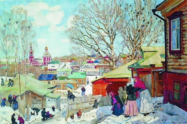 Тема весны в работах русских художников. Любимые работы Искусство