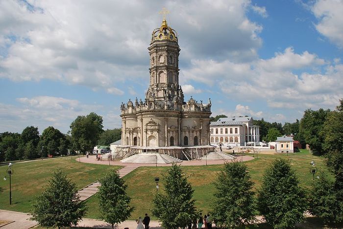 A unique Orthodox church built in European style. - Architecture, Story, Longpost, Dubrovitsy, Church